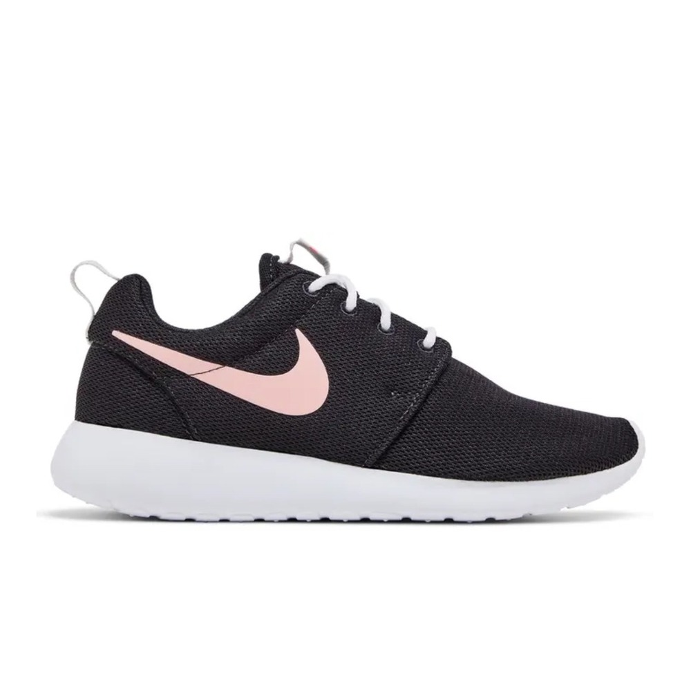 Nike Roshe One Black Pink Athletic Running Shoes Sneakers Womens Size 8‎